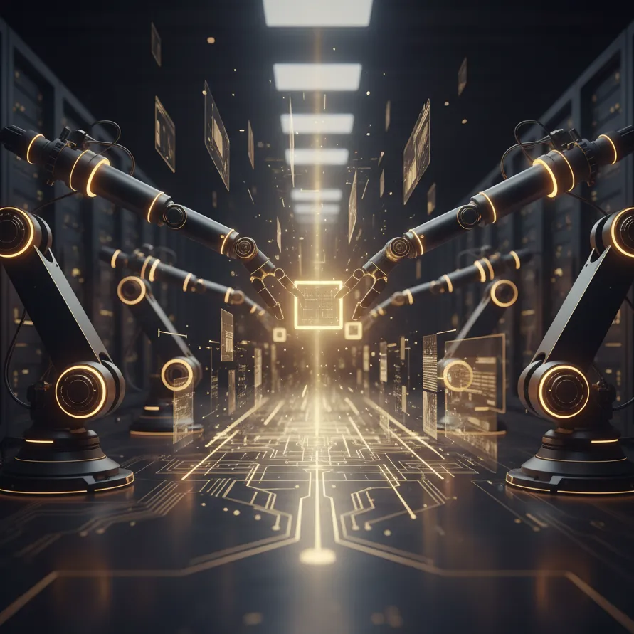 Automatisierungslösungen zur Einsparung von Zeit und Ressourcen in Unternehmen.