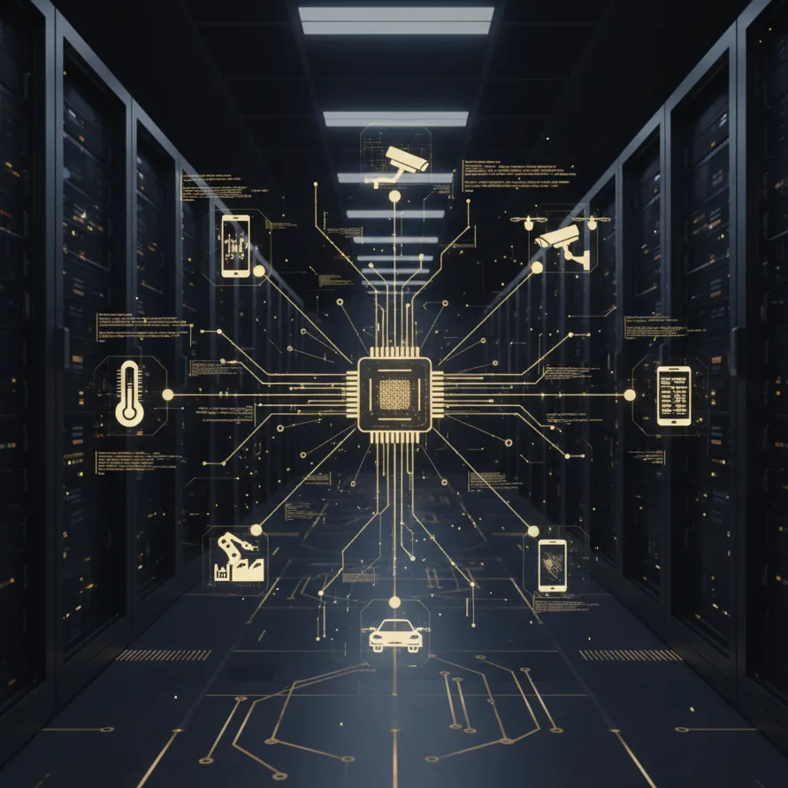 Internet of Things (IoT) zur Sammlung und Analyse von Echtzeit-Daten.